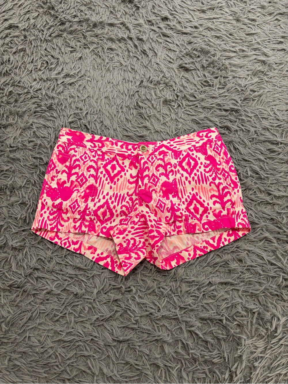 Lilly Pulitzer Women’s Size 2 The Liana Short Tons Of Fun Pink Resortwear Cruise